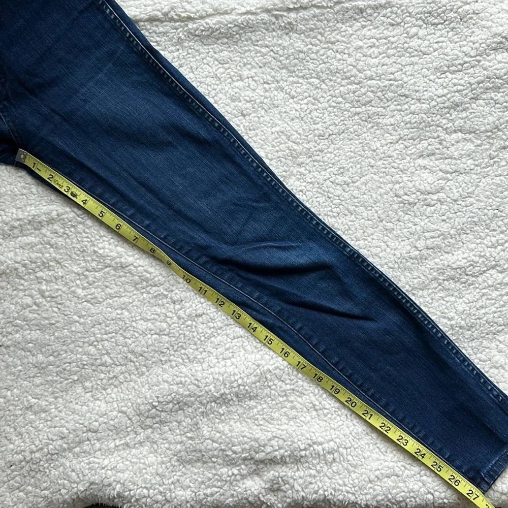 Madewell 10” High Riser Skinny Skinny Dark Wash Jeans